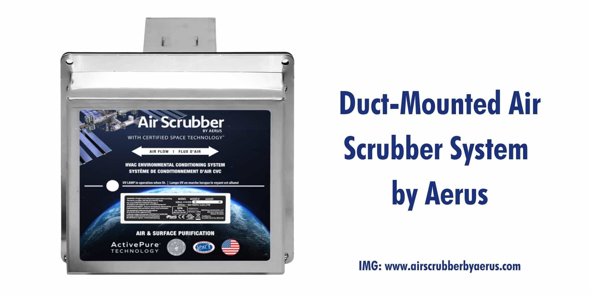 Duct-Mounted Air Scrubber System by Aerus