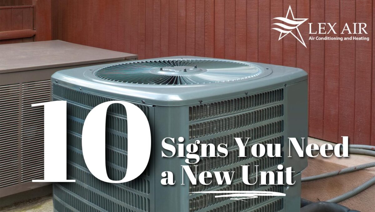 Top 10 Signs You Need a New HVAC Unit