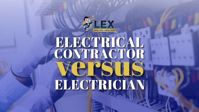 Electrical Contractor vs Electrician