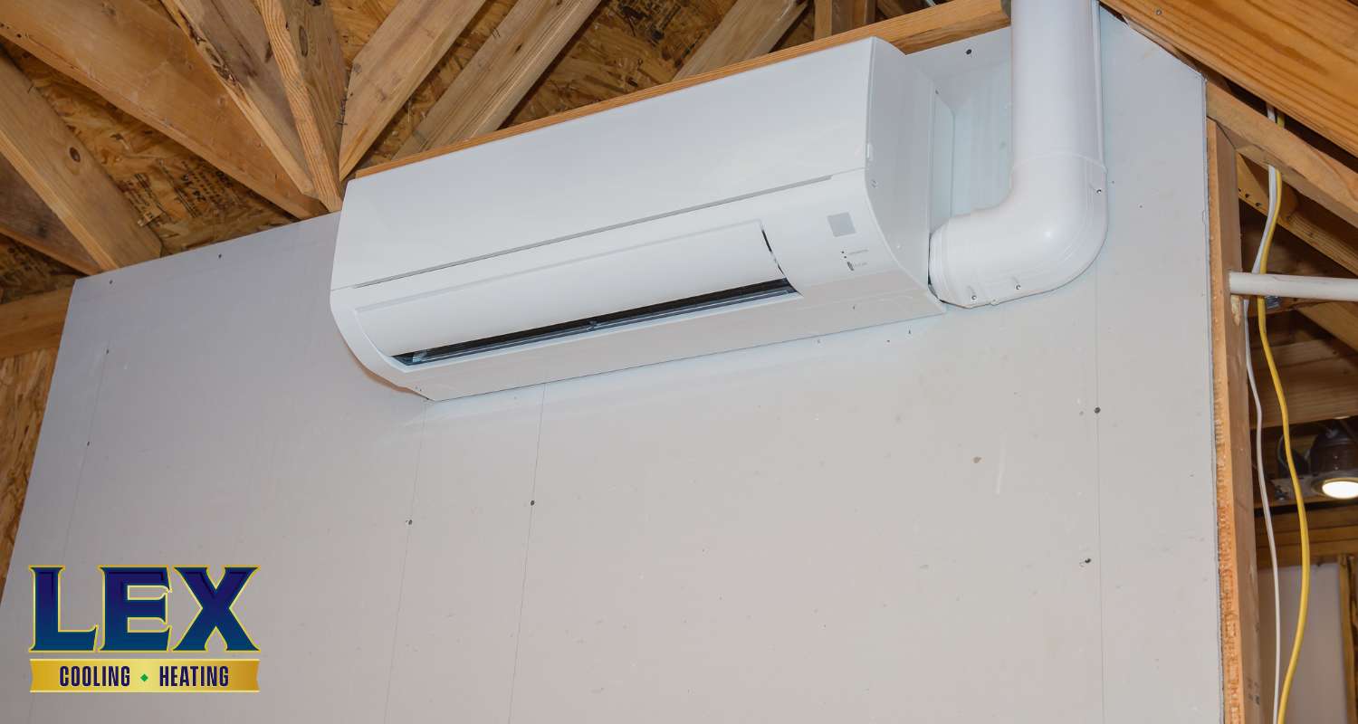 Ductless mini split for garage