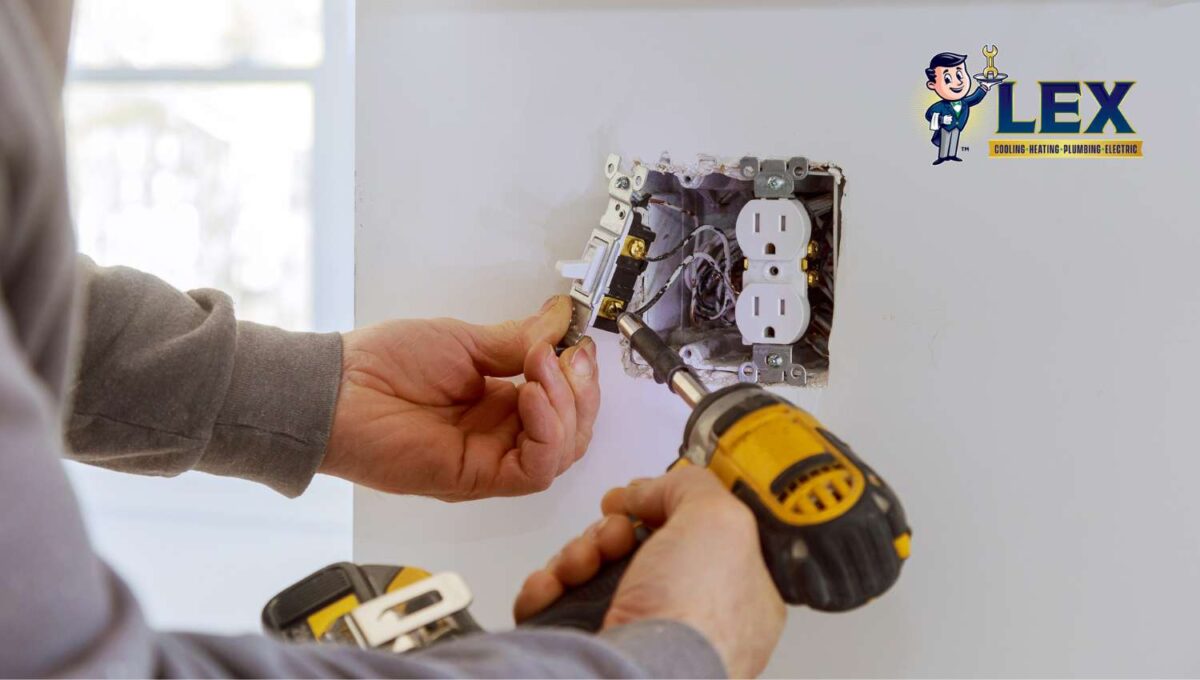 installing electrical outlets