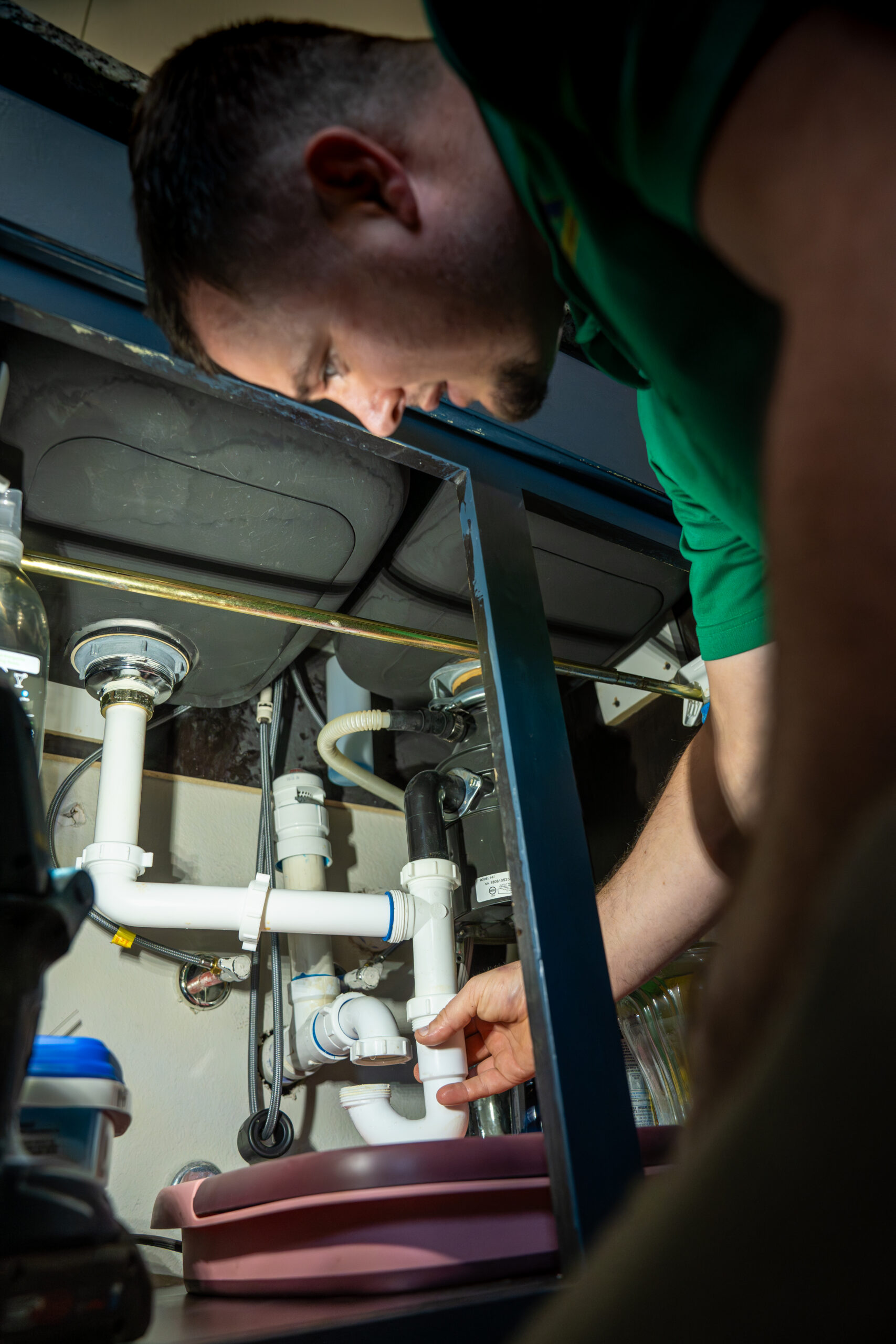 LEX licensed plumber at work