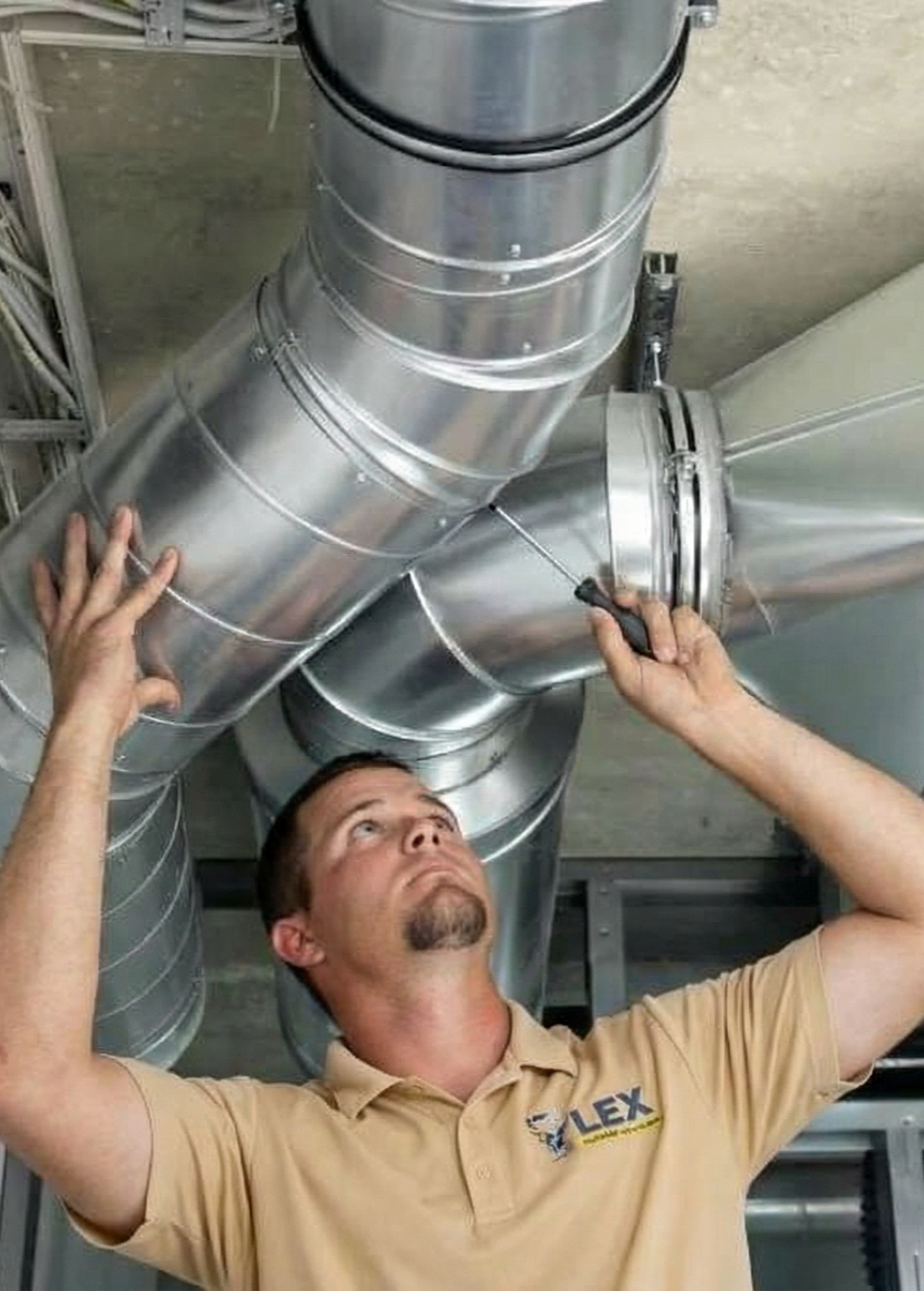 LEX smart thermostat and HVAC zoning installation