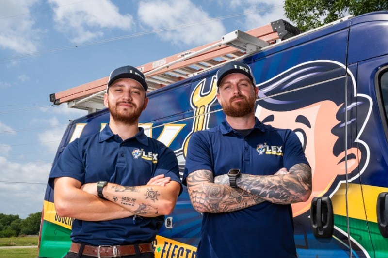 LEX Air Conditioning technicians ready to serve Dallas-Fort Worth