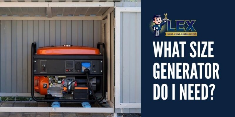 what size generator do i need for my house in texas